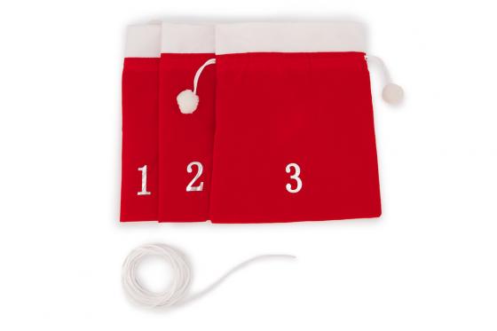Adventskalender samt rot - zum selber befüllen 3 