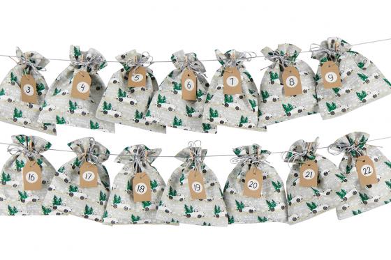 Calendrier de l’Avent ''Driving Home'' - À remplir soi-même  