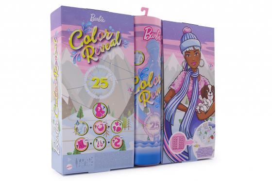 Calendrier de l’Avent Barbie - Barbie Color Reveal 1