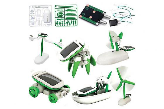 6 in 1 Solar Bausatz - DIY 1 
