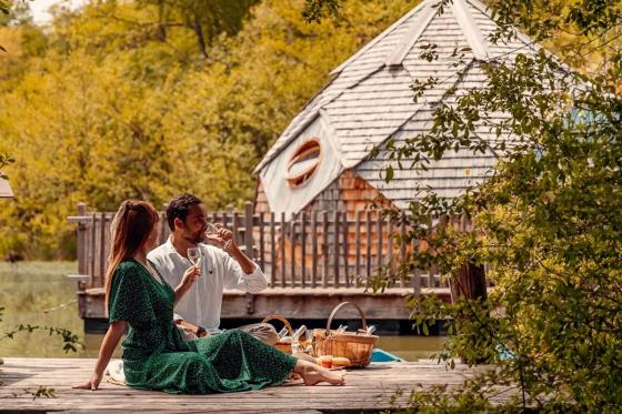 Capanna sull'acqua  - 1 notte per 2 persone con colazione inclusa 6 