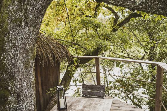 Séjour dans une cabane perchée  - 1 nuit pour 2 personnes avec petit déjeuner compris 5  Séjour dans une cabane perchée  - 1 nuit pour 2 personnes avec petit déjeuner compris 5