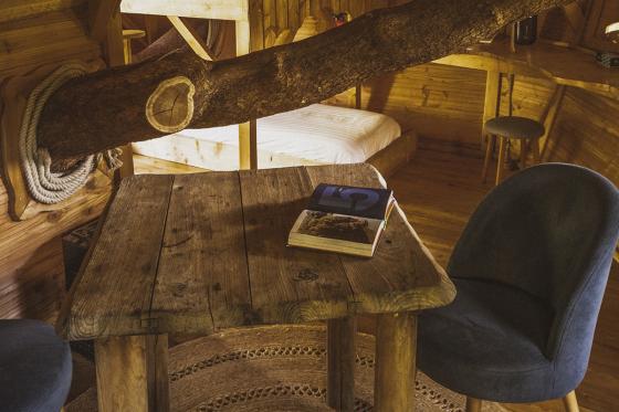 Séjour dans une cabane perchée  - 1 nuit pour 2 personnes avec petit déjeuner compris 7  Séjour dans une cabane perchée  - 1 nuit pour 2 personnes avec petit déjeuner compris 7