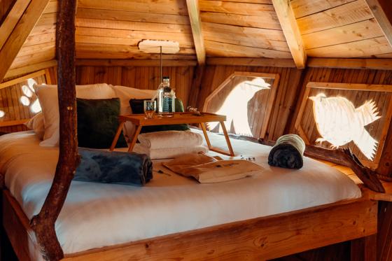 Séjour dans une cabane perchée  - 1 nuit pour 2 personnes avec petit déjeuner compris 9  Séjour dans une cabane perchée  - 1 nuit pour 2 personnes avec petit déjeuner compris 9