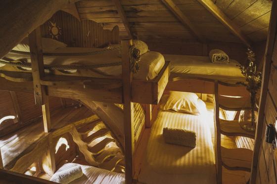 Cabane perchée en famille - 1 nuit pour 7 personnes avec petit déjeuner compris 10 