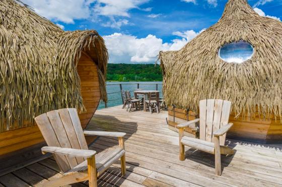 SPA-Familienhütte auf dem See - 2 Nächte für 6 Personen inkl. Frühstück 8 