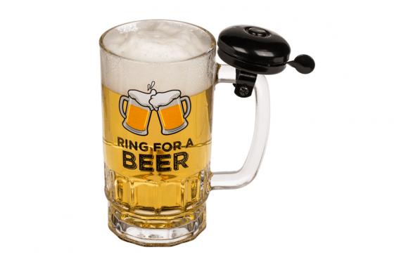 Verre à bière avec sonnette - Ring for a beer!  
