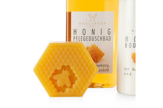 Coffret cadeau bien-être & soins au miel - 4 pièces 2 