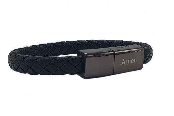 Armband Ladekabel USB C - mit Gravur 1 