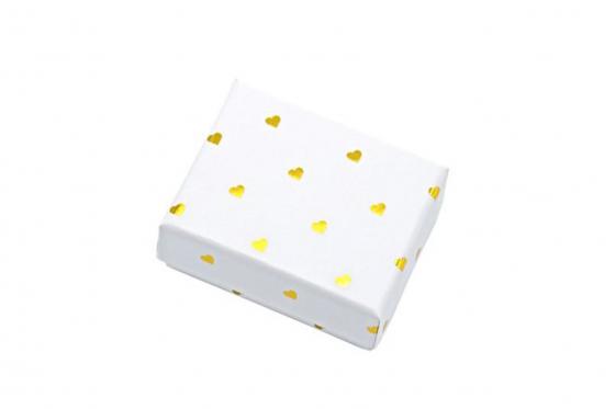 Liebesschloss Herz Gold - mit Gravur 3 