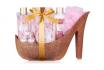 Coffret de bain & beauté de luxe  - Dans un escarpin bronze 