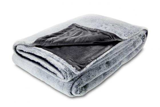 Couverture polaire de luxe - Fausse fourrure - 150 x 200 cm 2 