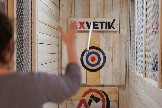 Lancer de hache  - A Genève, pour 1 à 3  personnes  