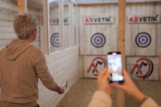 Lancer de hache  - A Genève, pour 1 à 3  personnes 2 
