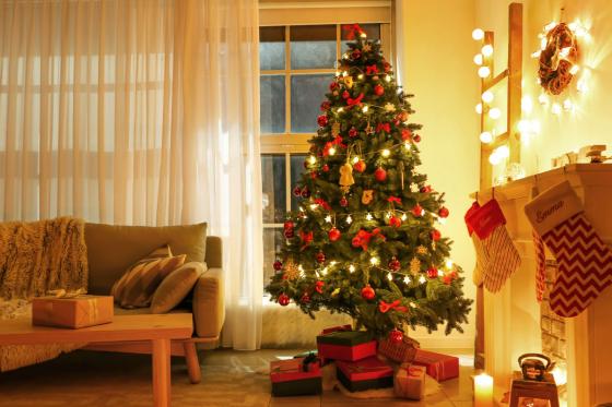 Arbre de Noël 2 m - avec 400 LED et pied 6 