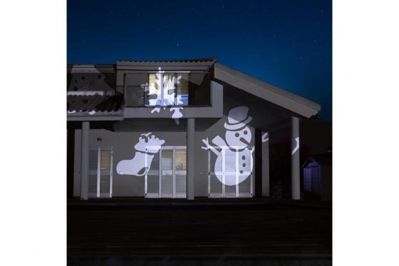 Projecteur mural - extérieur - 7 motifs 2 