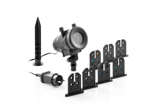 Projecteur mural - extérieur - 7 motifs 5 