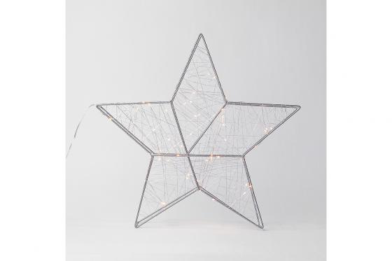 Étoile LED & guirlande lumineuse - Intérieur 4 