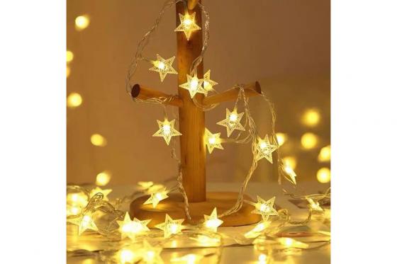 Étoile LED & guirlande lumineuse - Intérieur 5 