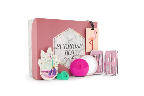 Coffret box surprise pour femmes - 10 surprises pour elle  
