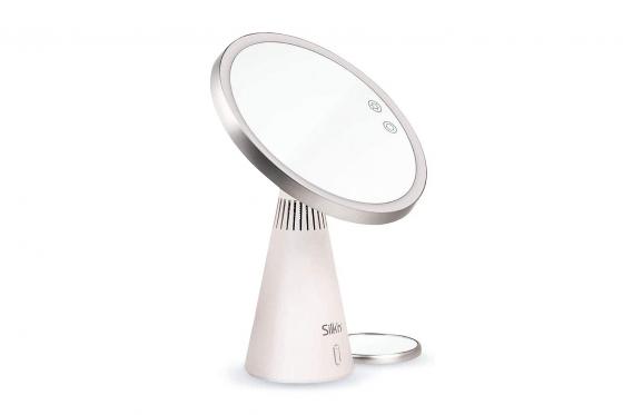 SILK'n Kosmetikspiegel Music - LED Spiegel mit Lautsprecher  