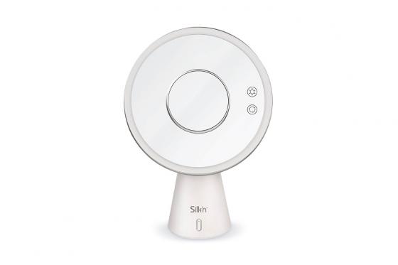 SILK'n Kosmetikspiegel Music - LED Spiegel mit Lautsprecher 1 