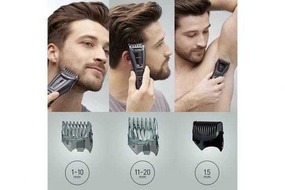 Panasonic Haarschneidemaschine - Trimmer mit 3 Aufsätzen (GB62) 2 