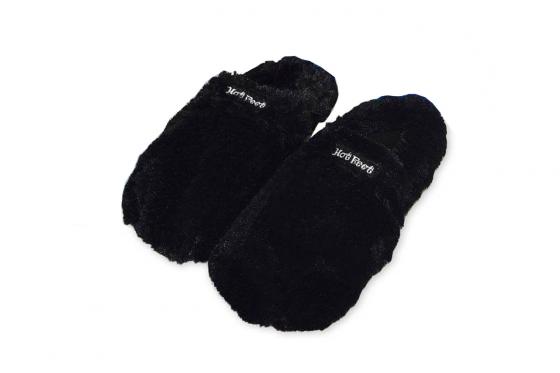 Aufwärmbare Finken - Hot Feet - schwarz  