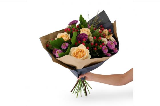 Frischer Blumenstrauss - Herbstzauber Premium (? 2-4 Tage)  