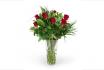 Bouquet de fleurs fraîches - Roses rouges - 12 roses (🚚 2 à 4 jours) 1