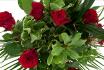 Bon avec un bouquet de fleurs - Roses rouges - 12 pièces (? 2-4 jours) 3