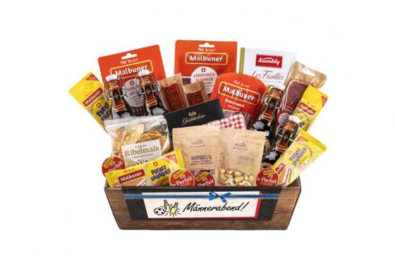 Geschenkkorb von Malbuner - Männerabend  