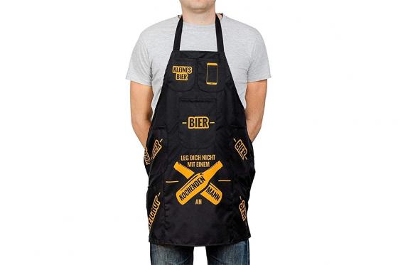 Grillschürze - mit Taschen 1 