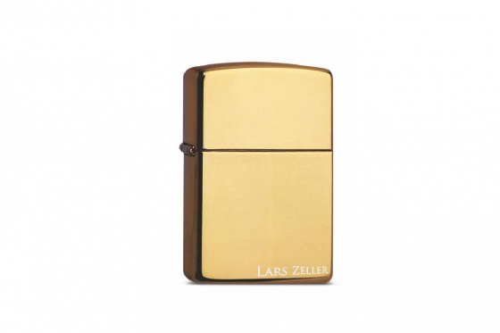 Zippo Brass Polished - personalisierbar  