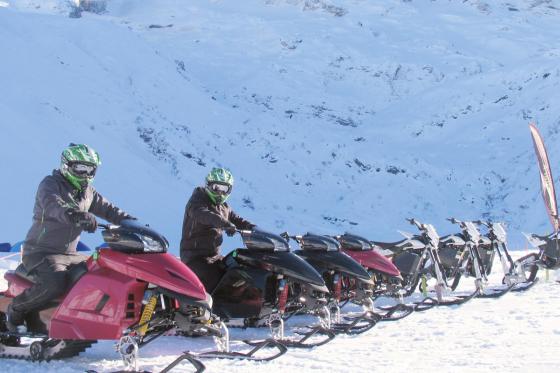 Snowmobile für 2 - Winter Action in Engelberg 3 