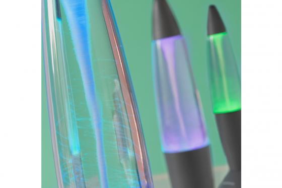 Tornado Lavalampe - Mehrfarbige LED-Sequenz 4 