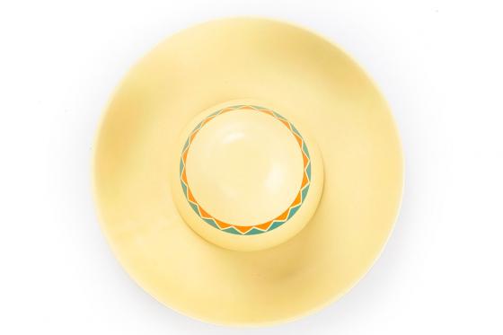 Assiette mexicaine pour nachos  - Chip and Dip 4 