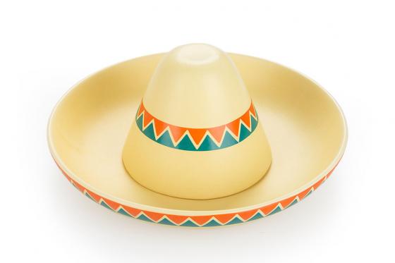 Assiette mexicaine pour nachos  - Chip and Dip 5 