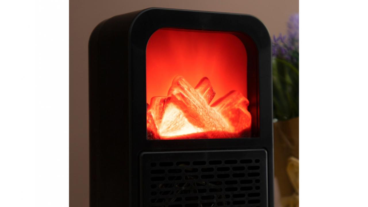 Chauffage de table, Effet flamme 3D