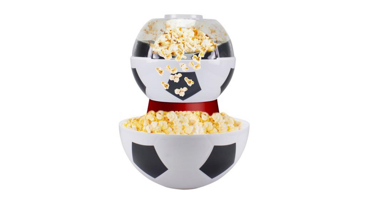 Popcorn Maschine Fussball Geschenkparadies ch