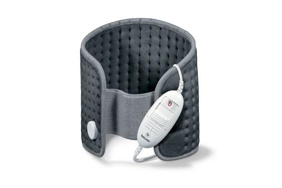 Coussin chauffant gris    - ventre/dos   