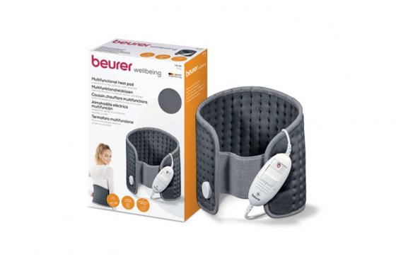 Coussin chauffant gris    - ventre/dos  3 