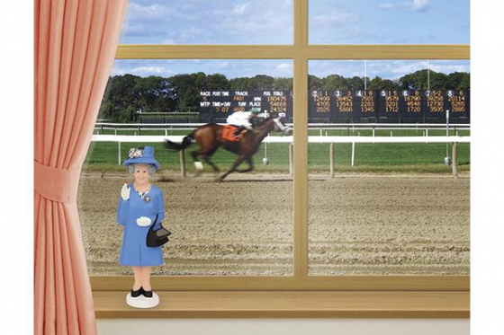 Winkende Queen - Solarbetrieben 3 