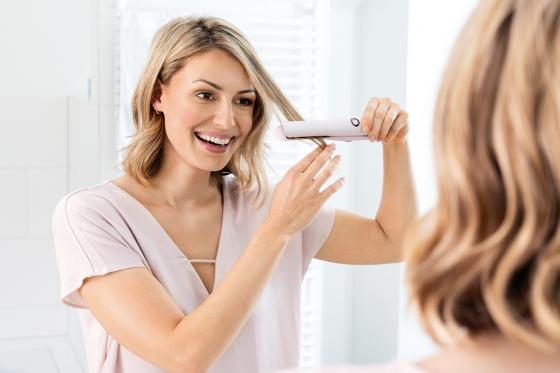 Mini Haarglätter - mit Akku 3 