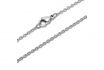 Dog-Tag schwarz - mit Kette  - personalisierbar 1