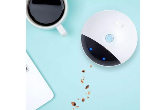 Mini aspirateur sans fil - Robo Vac - pour le bureau  