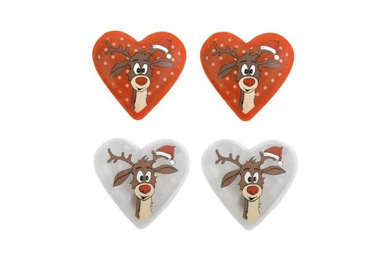 Handwärmer 4er Set - Herz  