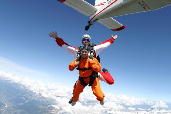 Saut en parachute - VS / VD / NE  