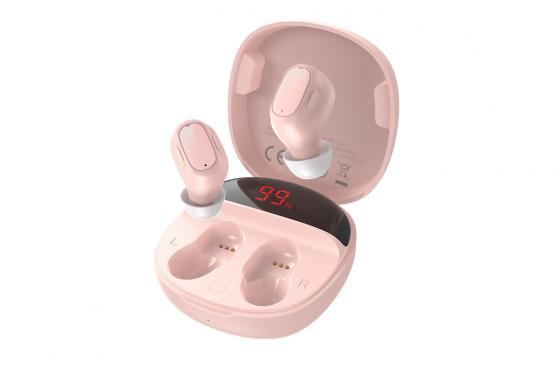 Écouteurs bluetooth sans fil Baseus - WM01 Plus - roses  