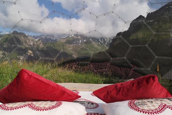 Glas-Iglu Übernachtung - unter 5 Millionen Sternen für 2 Personen | in Isenthal 10 